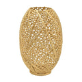 Vaso Color Oro Traforato dal Design Etnico
