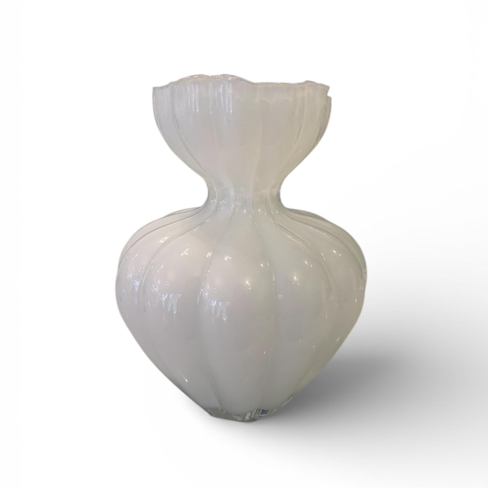 Vaso in Vetro Colorato con Confezione Bomboniera 20 cm - AD