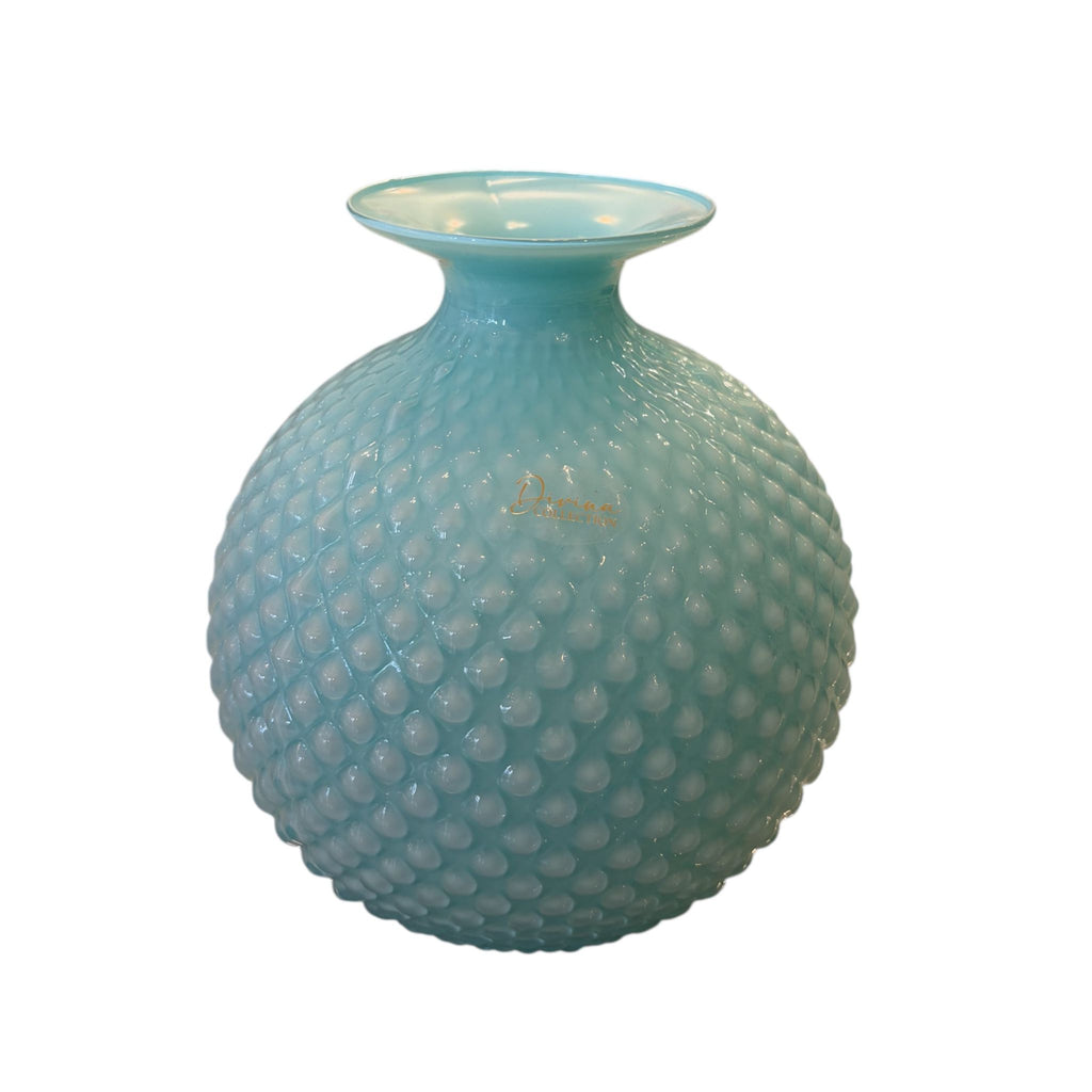 Vaso in Vetro Colorato con Decorazioni 15 h cm - Divina