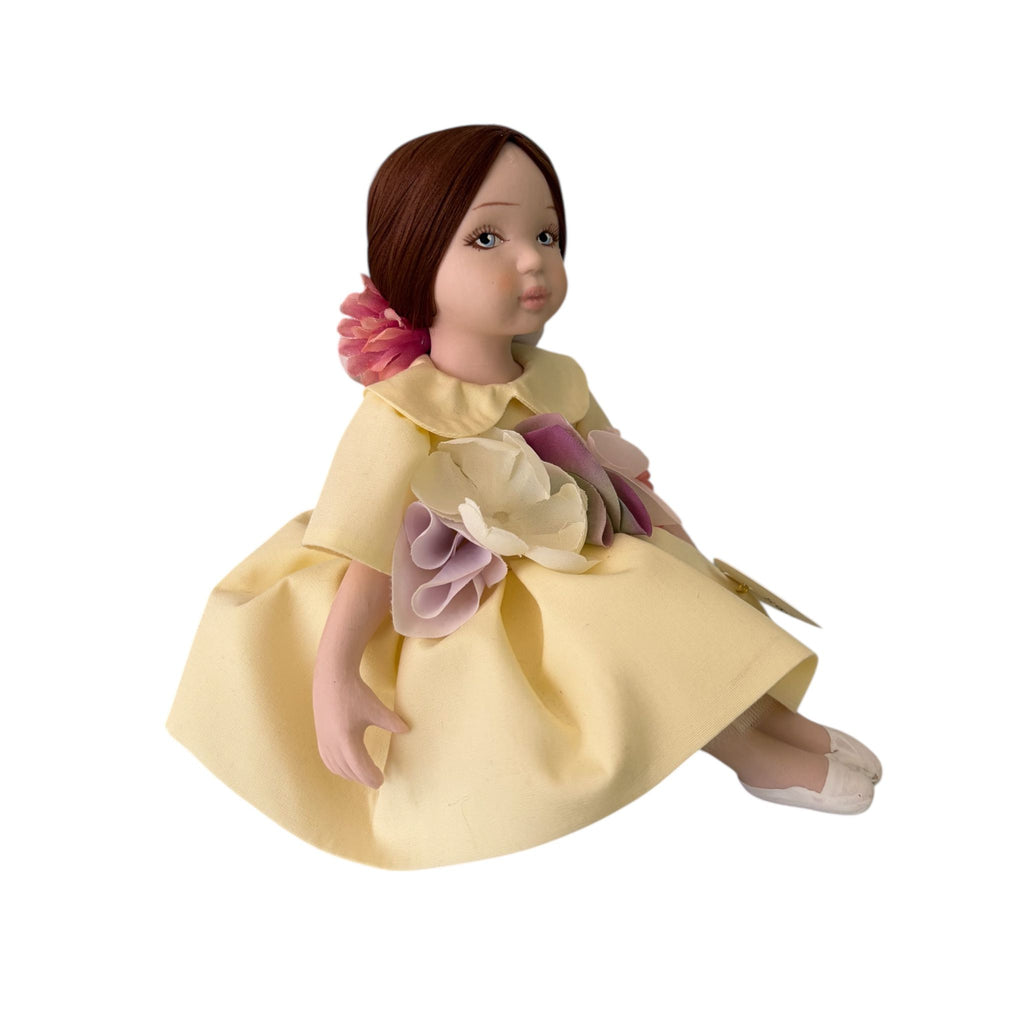Bambola Porcellana Abito in Tessuto 16 cm - Sara's Idea