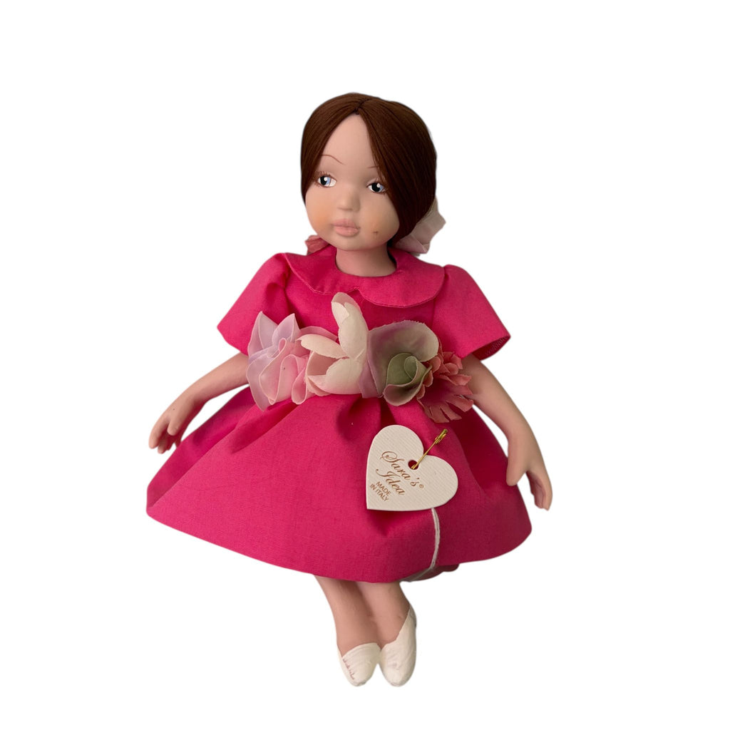 Bambola Porcellana Abito in Tessuto 16 cm - Sara's Idea