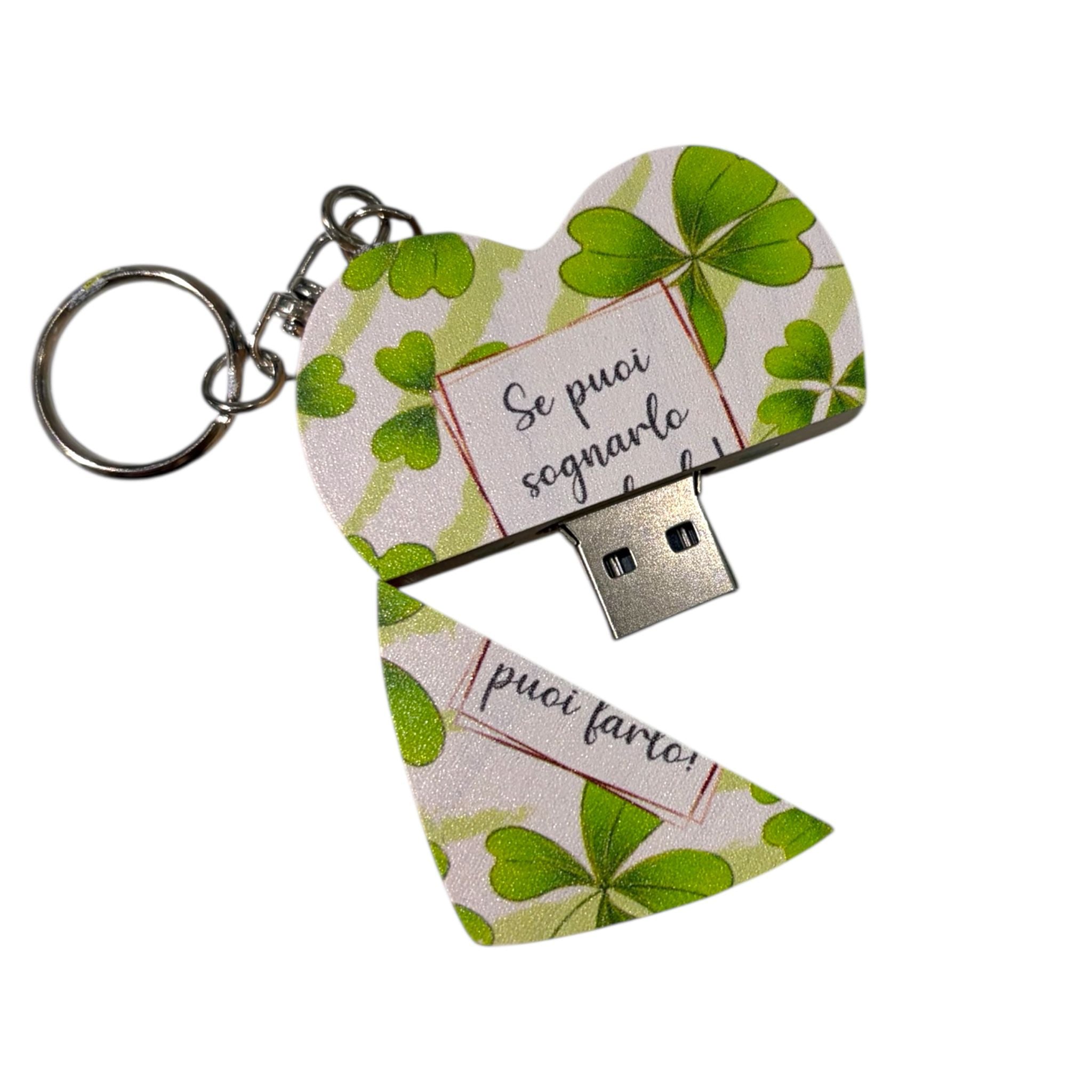 Penna USB a Portachiavi Multicolore - DolciCose