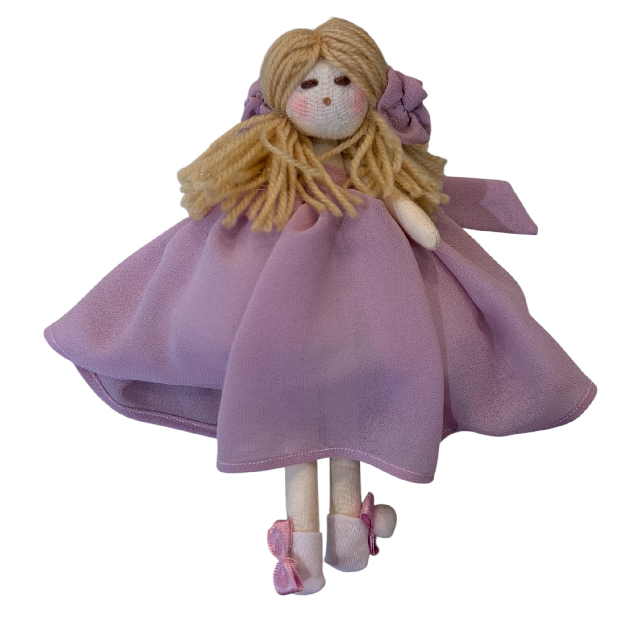 Bambola di Stoffa e Organza 20 cm - L'Infinito