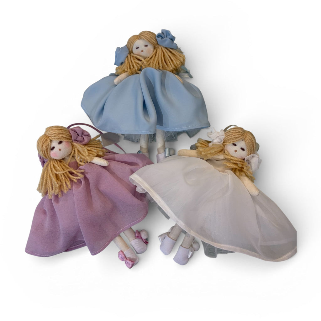 Bambola di Stoffa e Organza 20 cm - L'Infinito