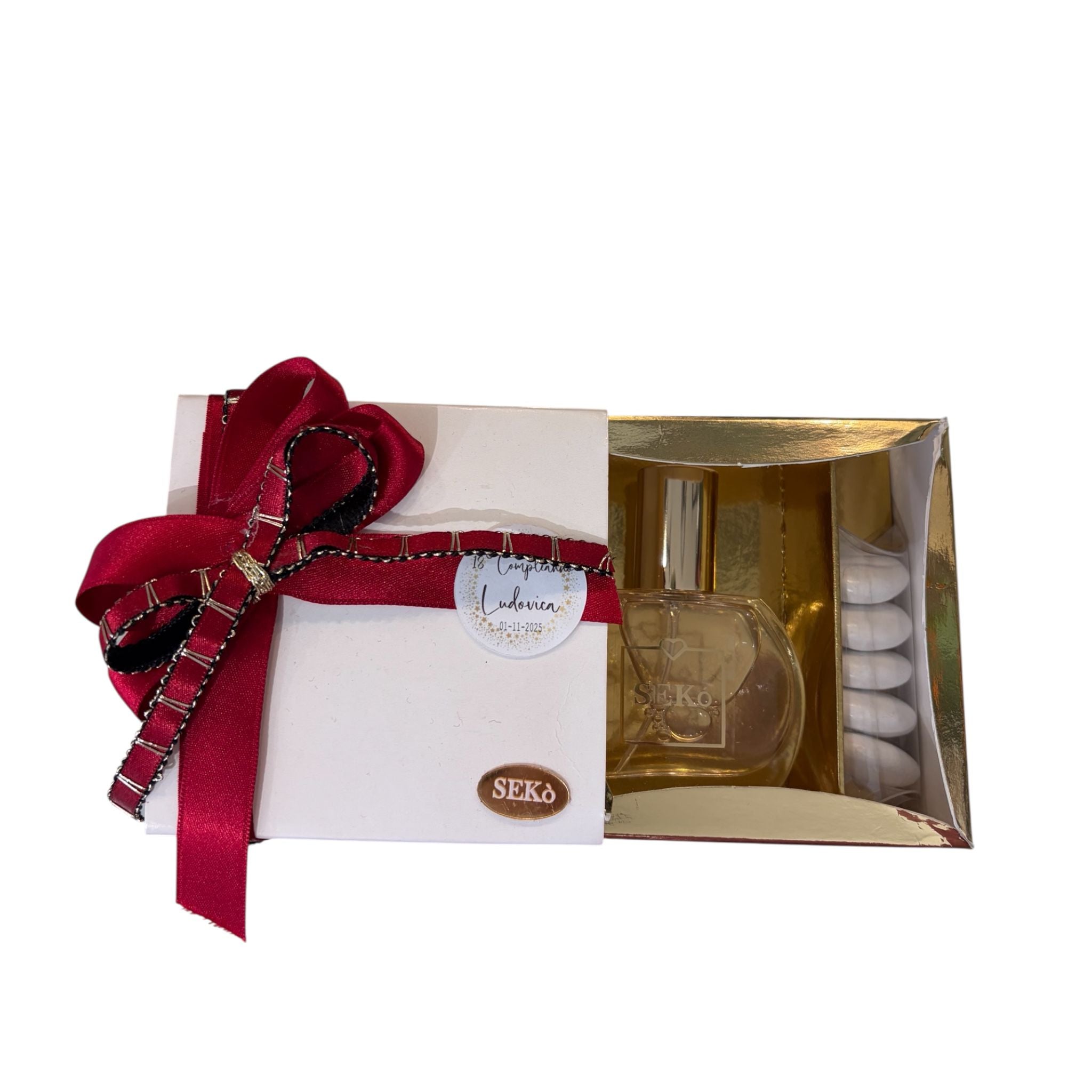 Profumo in Scatola con Confetti - Sekò