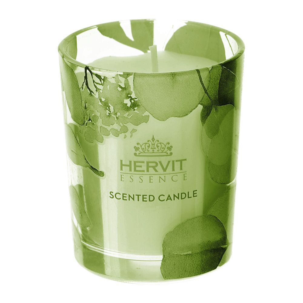 Candela verde 7 cm - Hervit