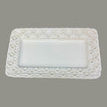 Vassoietto in Ceramica con Bordo Smerlato 24x14 - Henriette