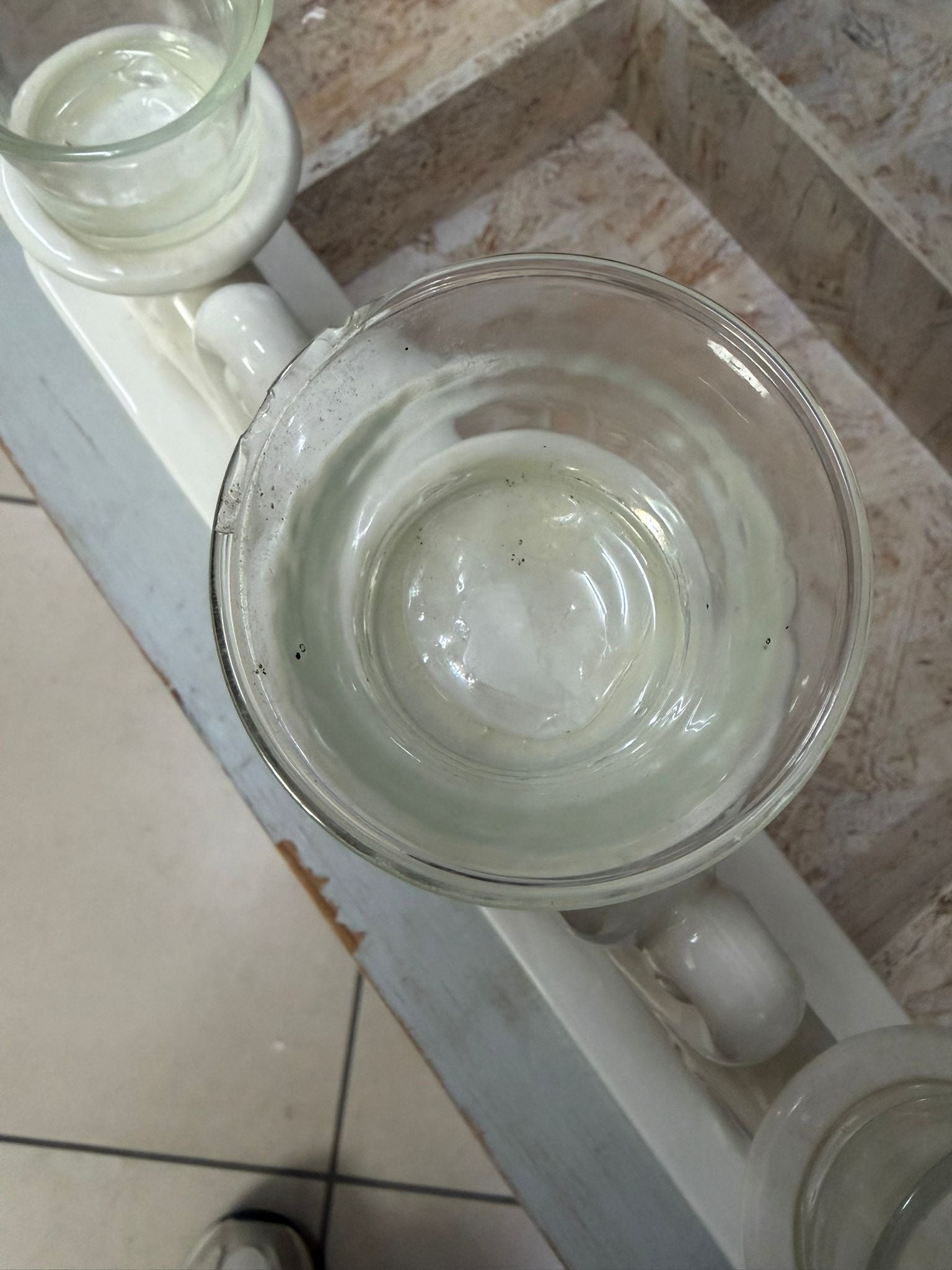 Porta Candele in Ceramica Smaltata Stile Shabby Provenzale - L'arte di Nacchi