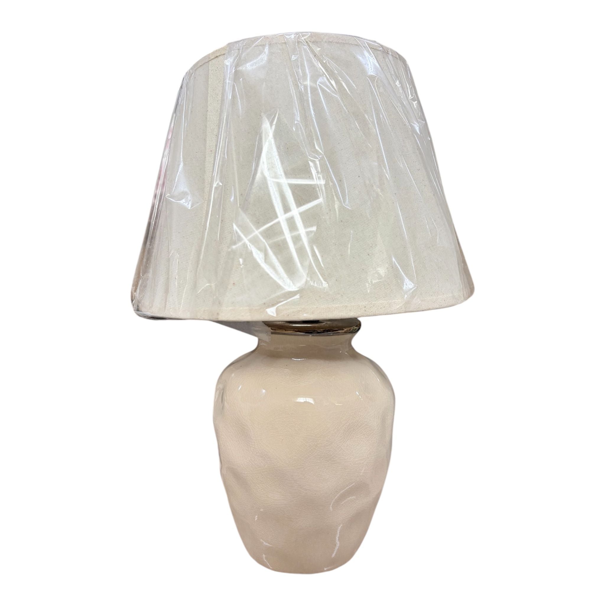 Lampada in Ceramica Beige 32 cm - Ixia