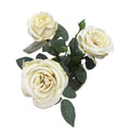 Piantina Realistica con Rose Bianche - In Art