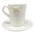 Tazza da Colazione in Porcellana con Fiocco - Ad Rem