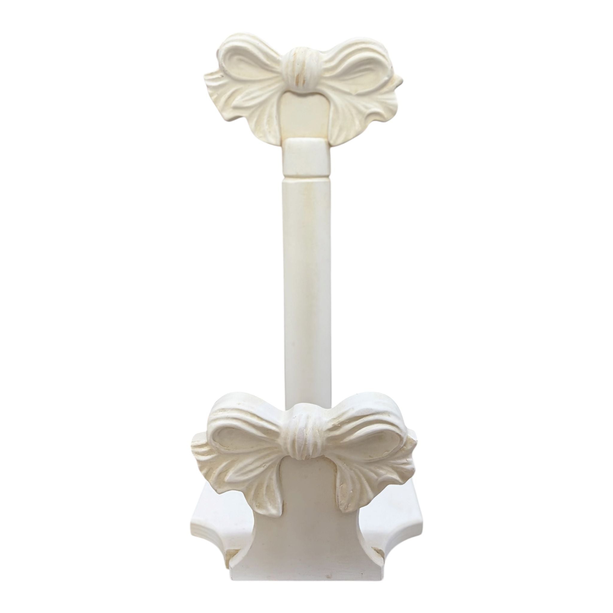 Porta Rotolone in Legno Shabby Chic 30 h cm - Coccole di Casa