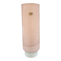 Vaso a Bocca Stretta in Vetro Rosa Cipria 31 cm - Sekò