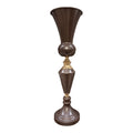 Vaso Coppa in Vetro Marrone 56 h cm - In Art