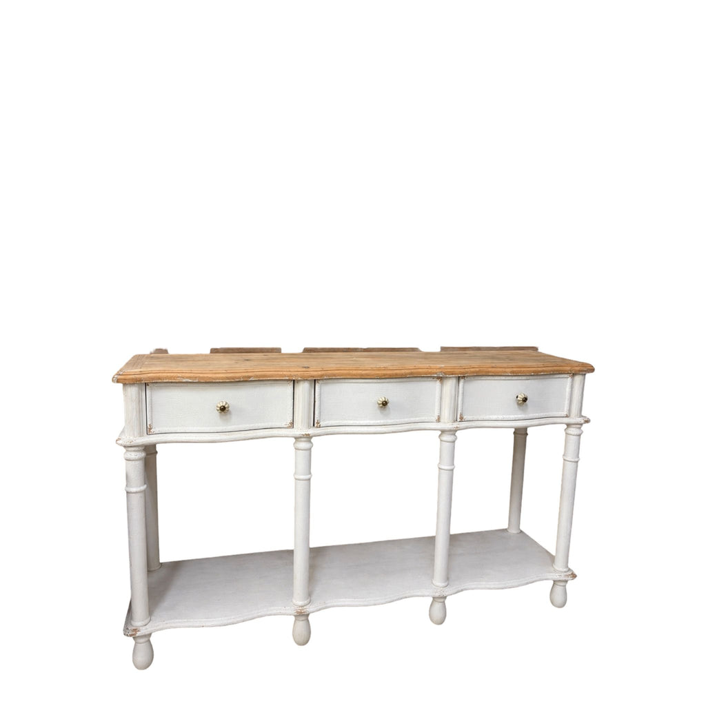 Consolle in Legno Stile Shabby Provenzale - Coccole di Casa