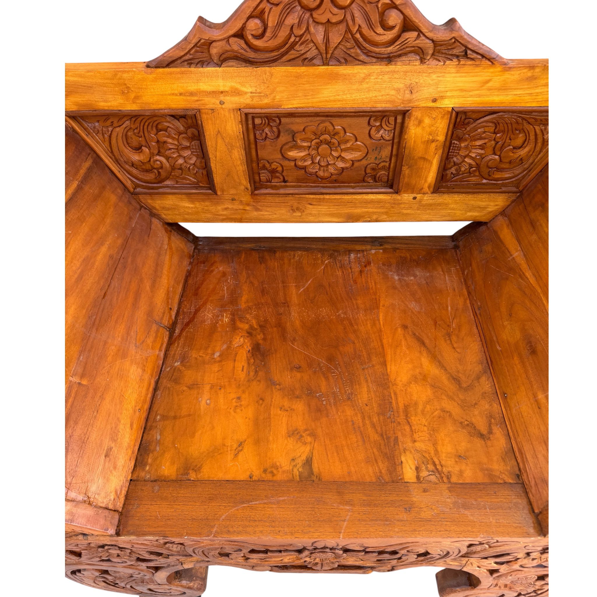 Poltrona in Legno Massello - Sheesham