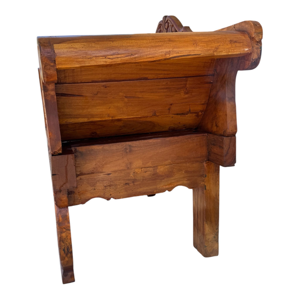Poltrona in Legno Massello - Sheesham