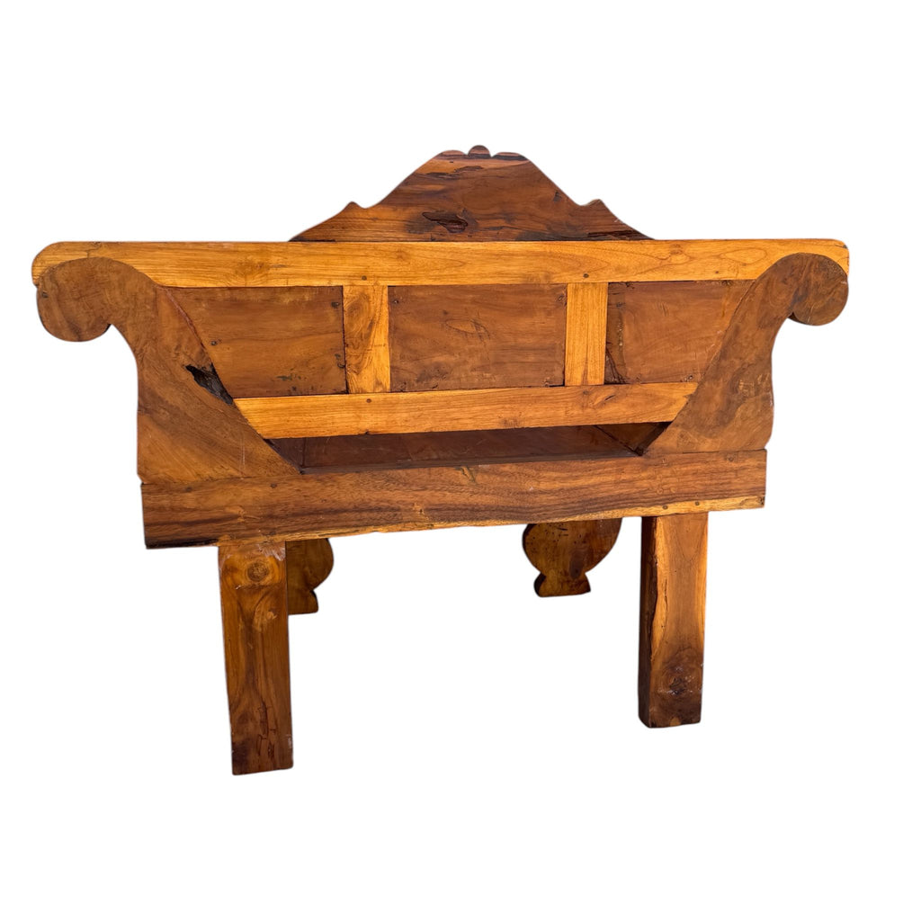Poltrona in Legno Massello - Sheesham