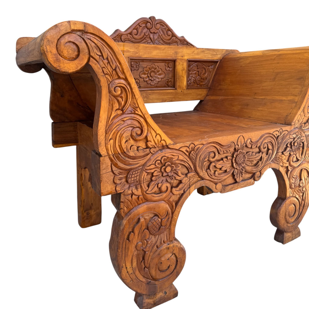Poltrona in Legno Massello - Sheesham