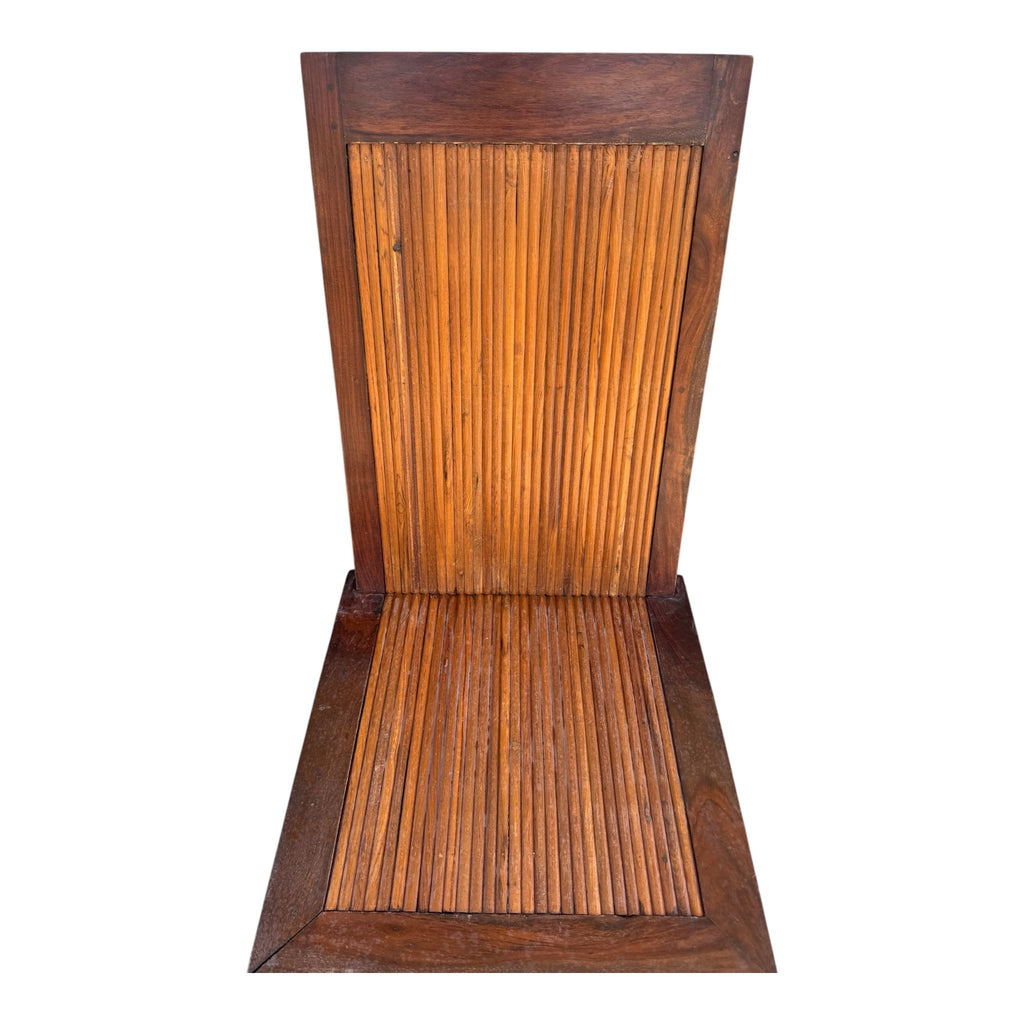 Sedia in Legno Massello a Contrasto - Sheesham