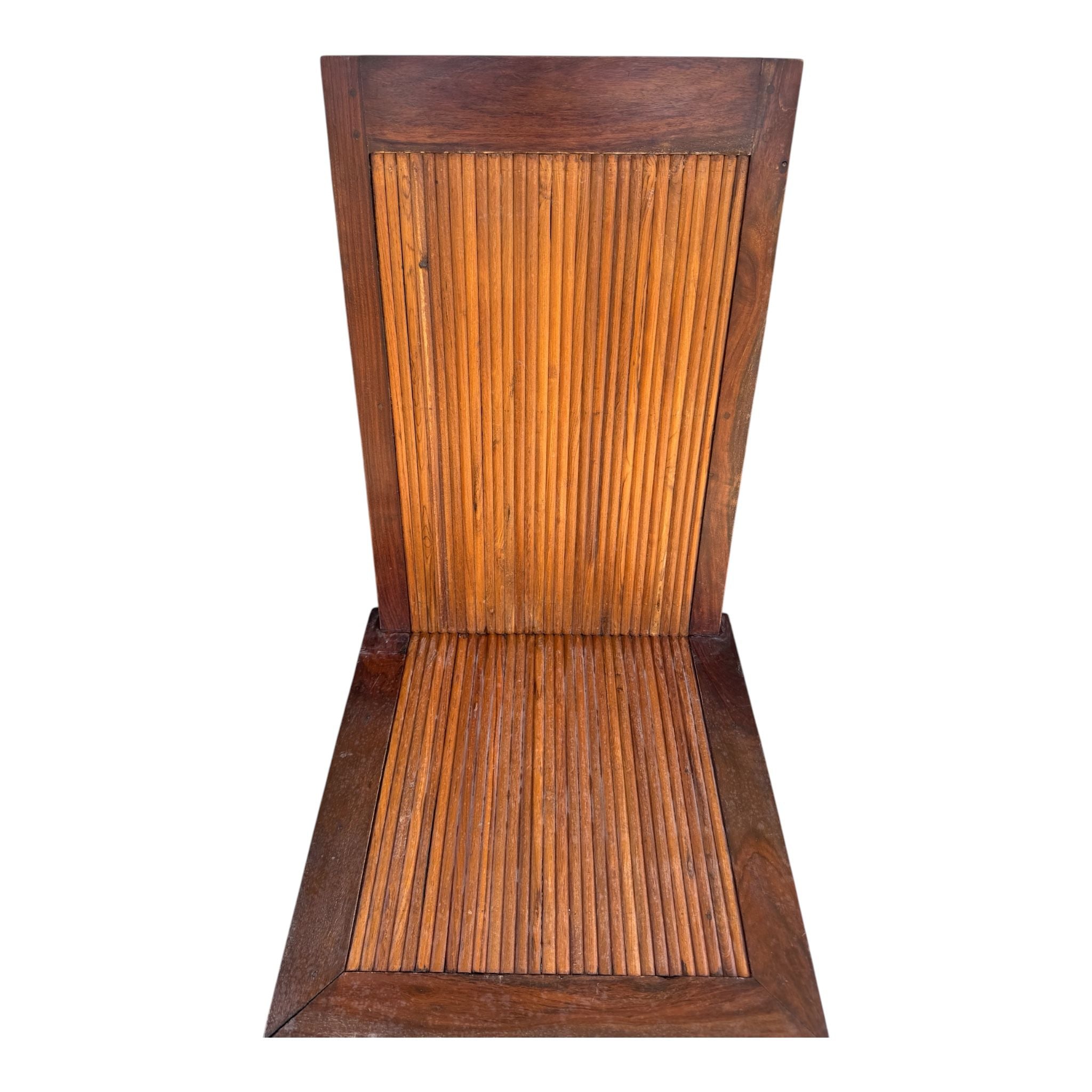 Sedia in Legno Massello a Contrasto - Sheesham