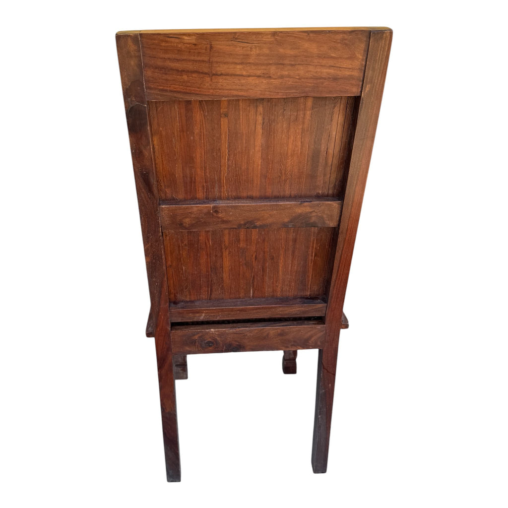 Sedia in Legno Massello a Contrasto - Sheesham