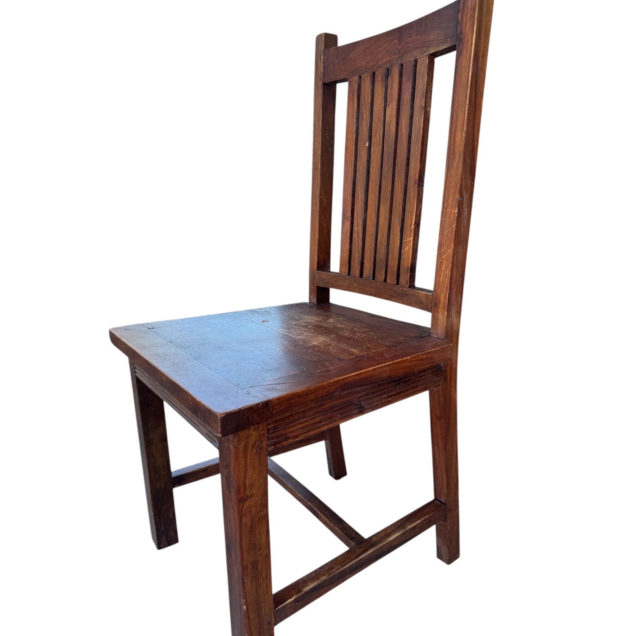 Set di 4 Sedie in Legno Massello - Sheesham