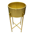 Porta Vaso in Metallo Oro 64 cm - In Art