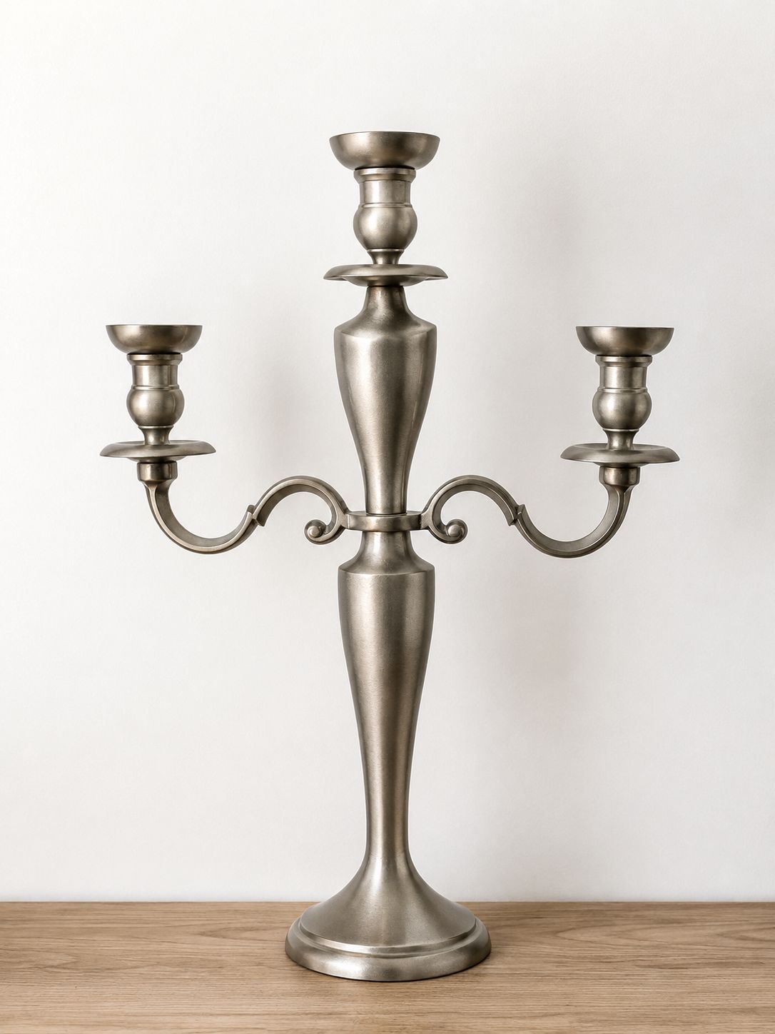 Candelabro in Metallo Satinato 62 cm - In Art