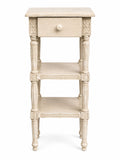 Comodino Shabby Chic 102 h cm - Blanc Mariclò