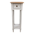 Comodino Provenzale in Legno Shabby 99 h cm - Amadeus
