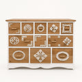 Comò Shabby Chic in Legno Bicolore - In Art