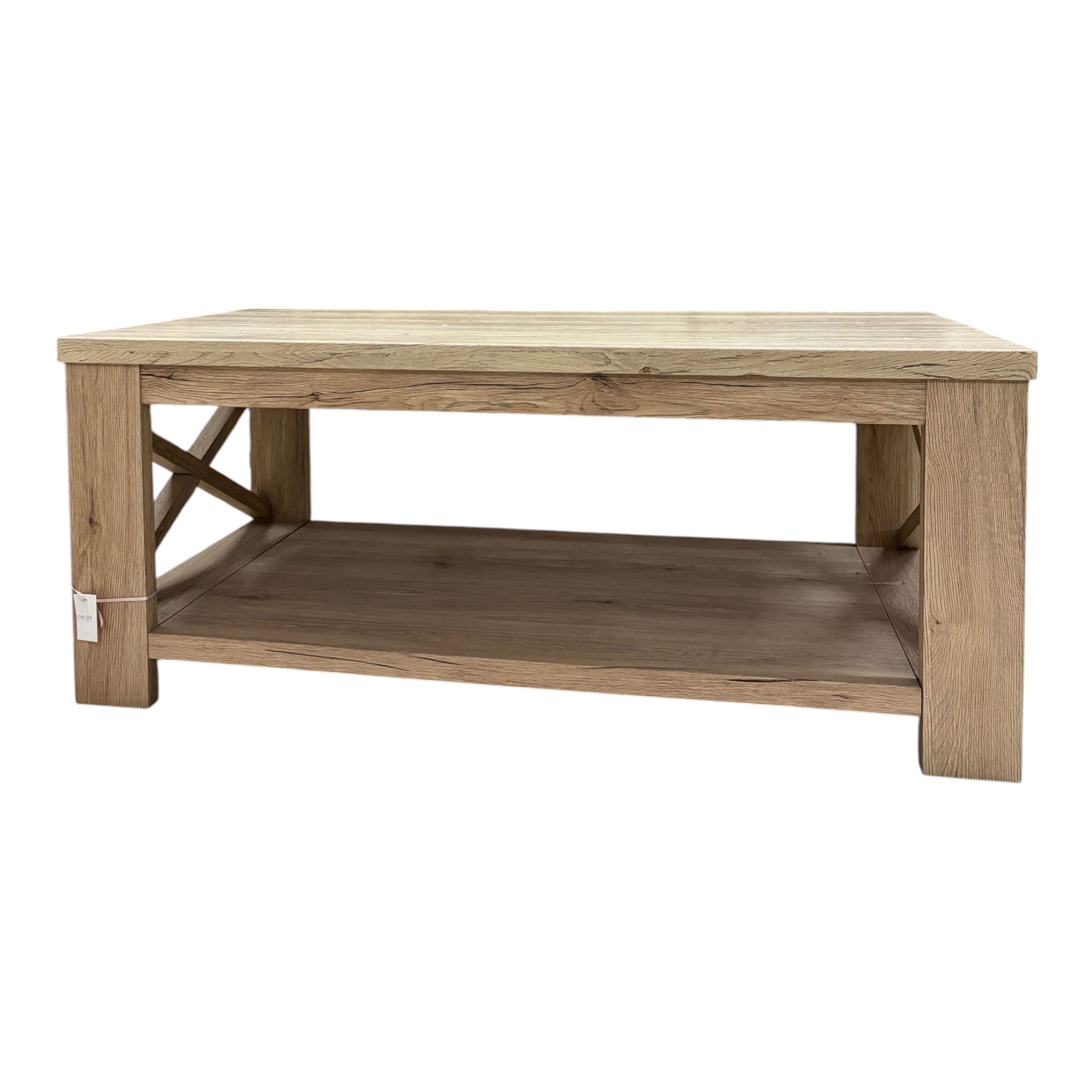 Tavolino Basso in Legno Chiaro - In Art