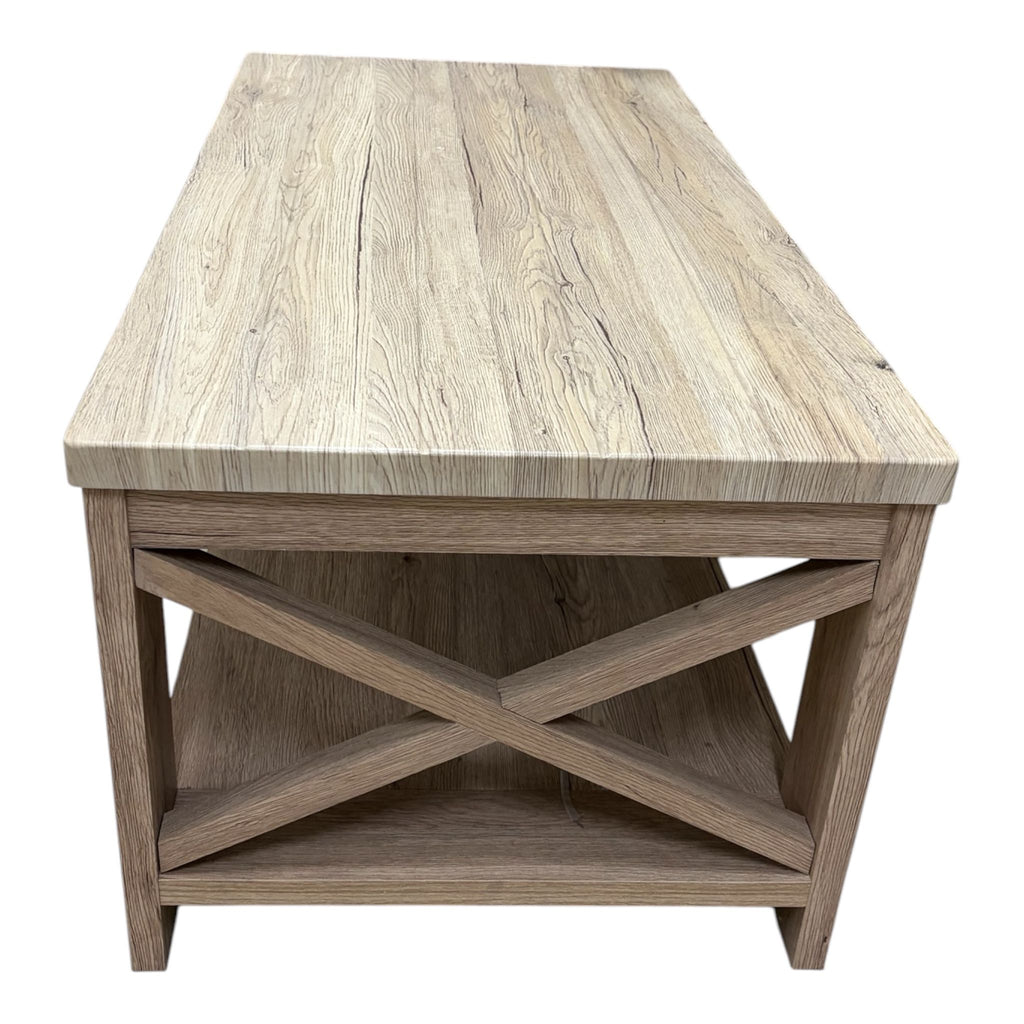 Tavolino Basso in Legno Chiaro - In Art