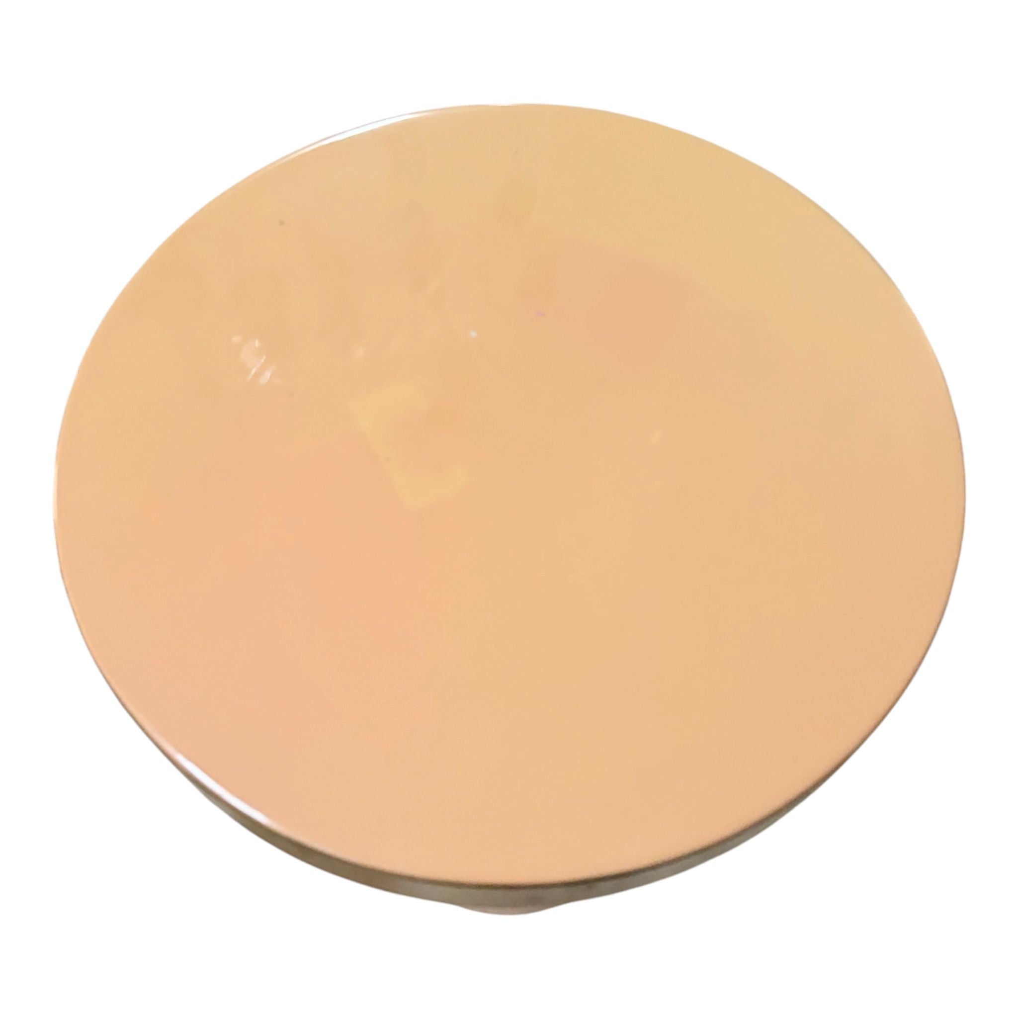 Tavolino in Alluminio Rosa Cipria e Oro 64 cm - In Art