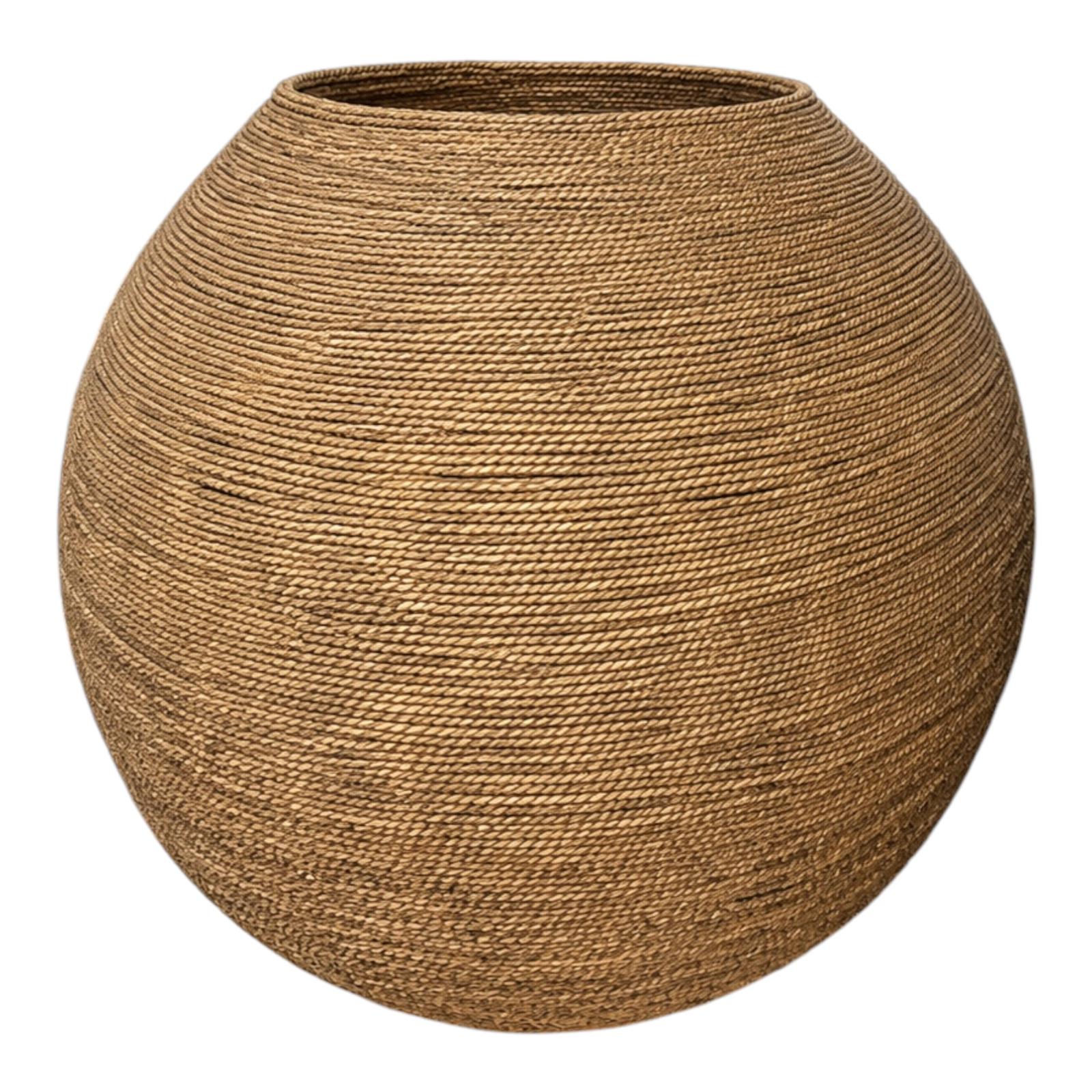 Vaso in Rattan con Design - Belda