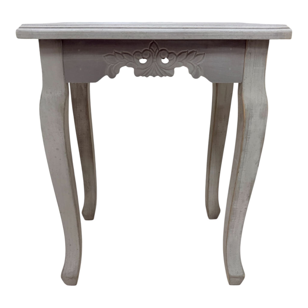 Tavolino Provenzale in Legno dallo Stile Provenzale 49 cm - In Art