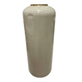 Vaso in Latta con Dettagli Oro 80 h cm - In Art