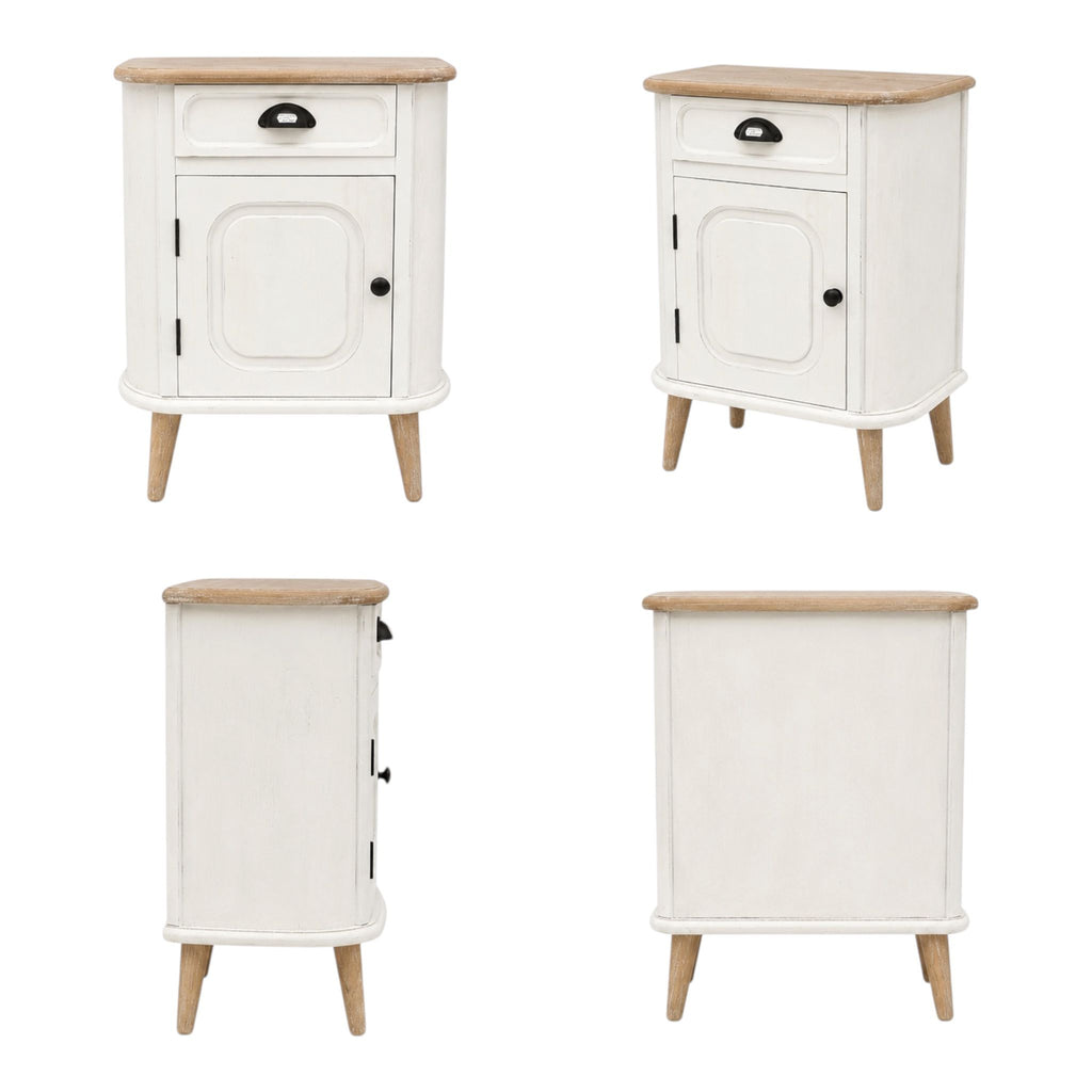 Comodino in Legno Stile Anni '60 - In Art