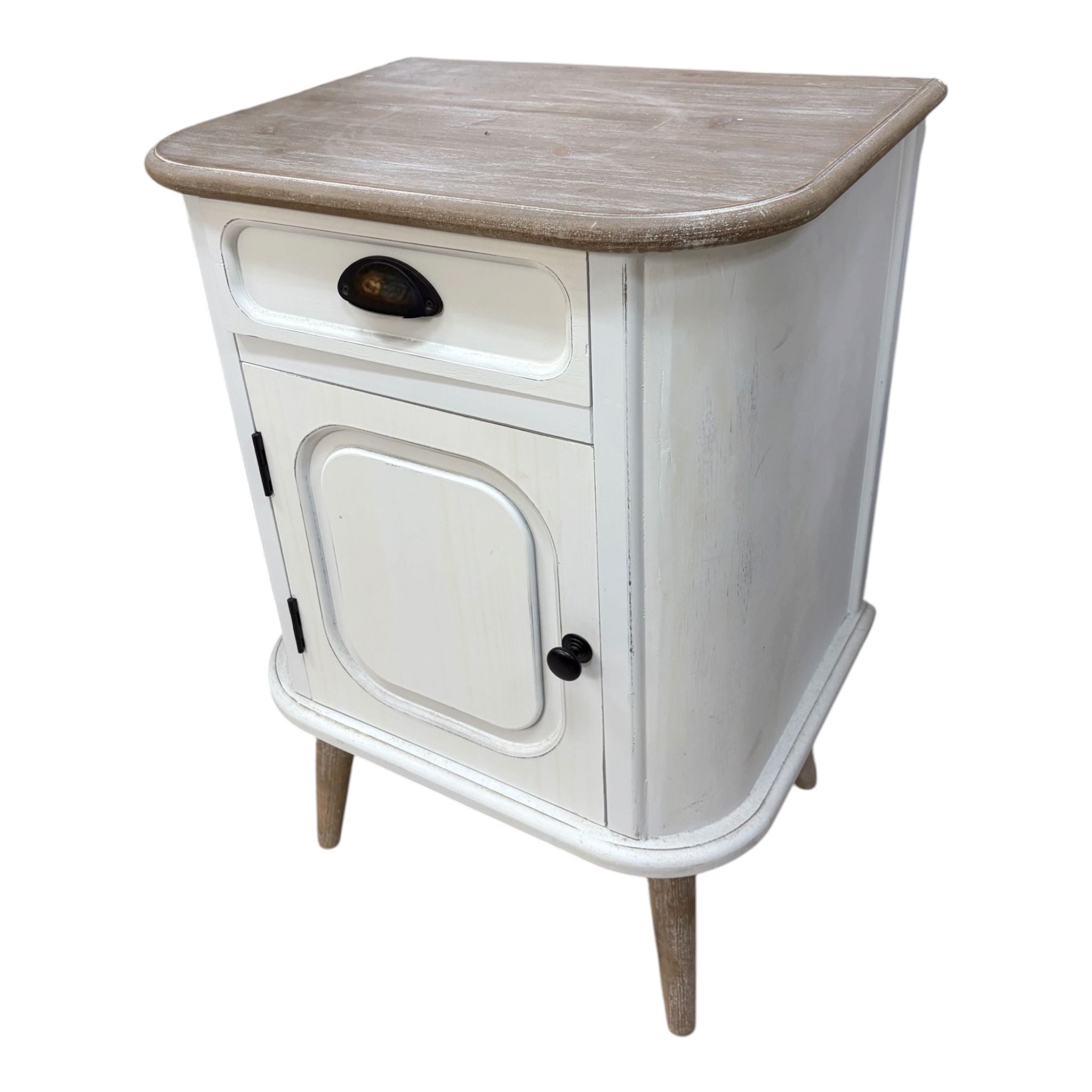 Comodino in Legno Stile Anni '60 - In Art