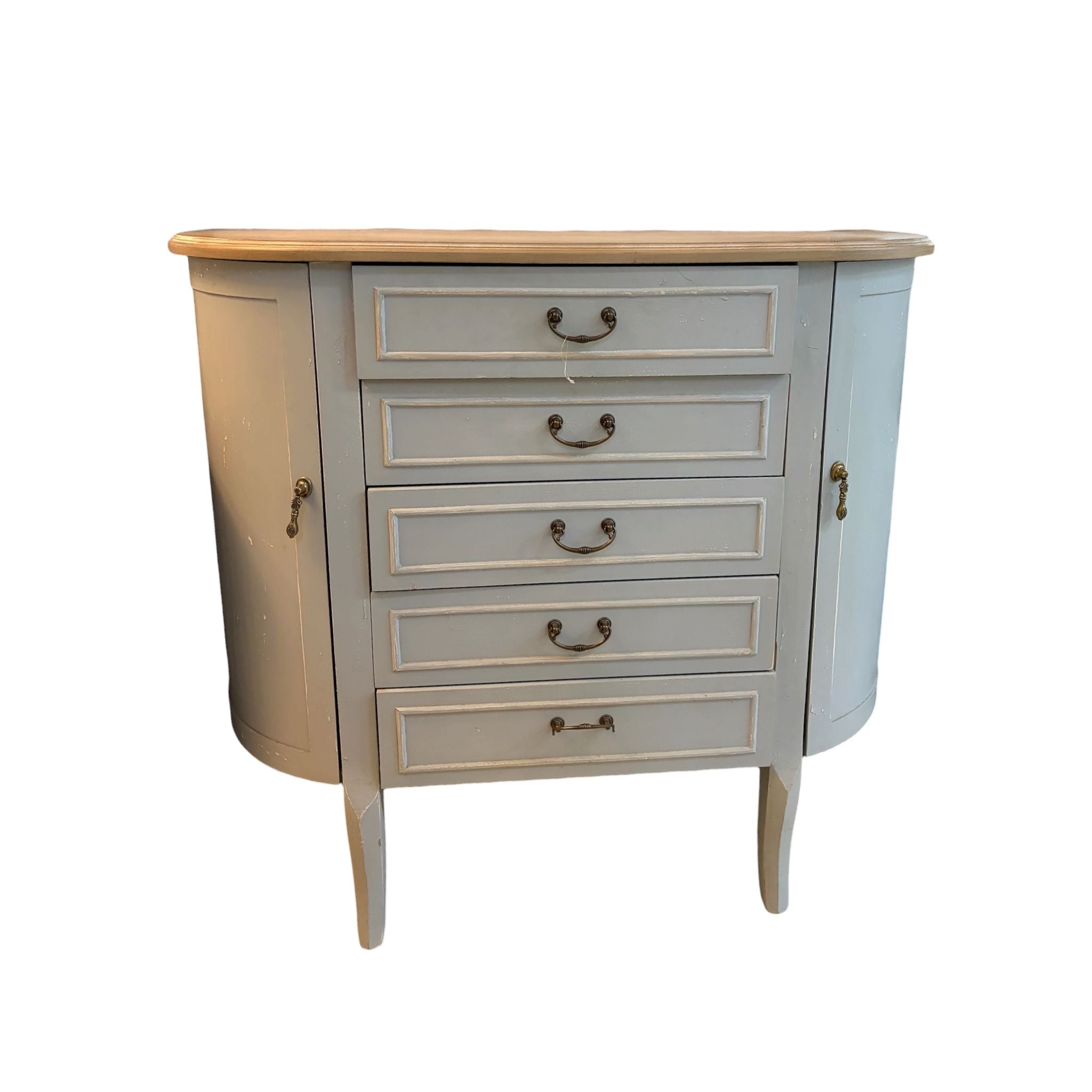 Mobile Mezza Luna in Stile Provenzale 90 h cm - In Art