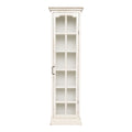 Vetrina Shabby in Legno con Anta in Vetro 181.5 cm h - Amadeus