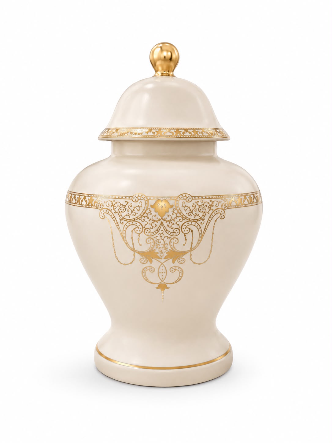 Potiche  in Porcellana Limoges 40 h cm - Limoges