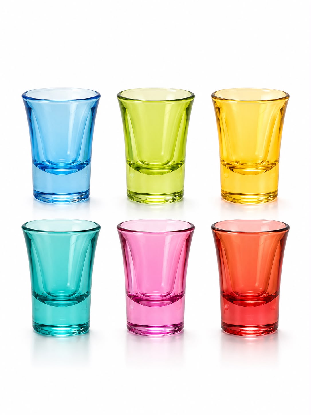 Set di 6 Bicchierini in Vetro da Liquore - Cristalleria Gi&Gi