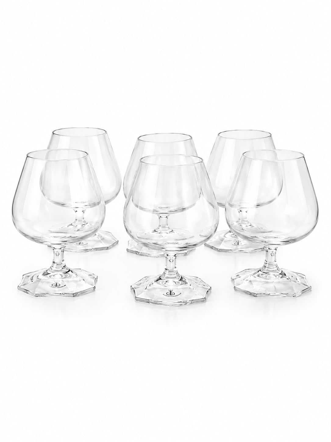 Set di 6 Bicchieri da Brandy - Cristalleria Gi&Gi