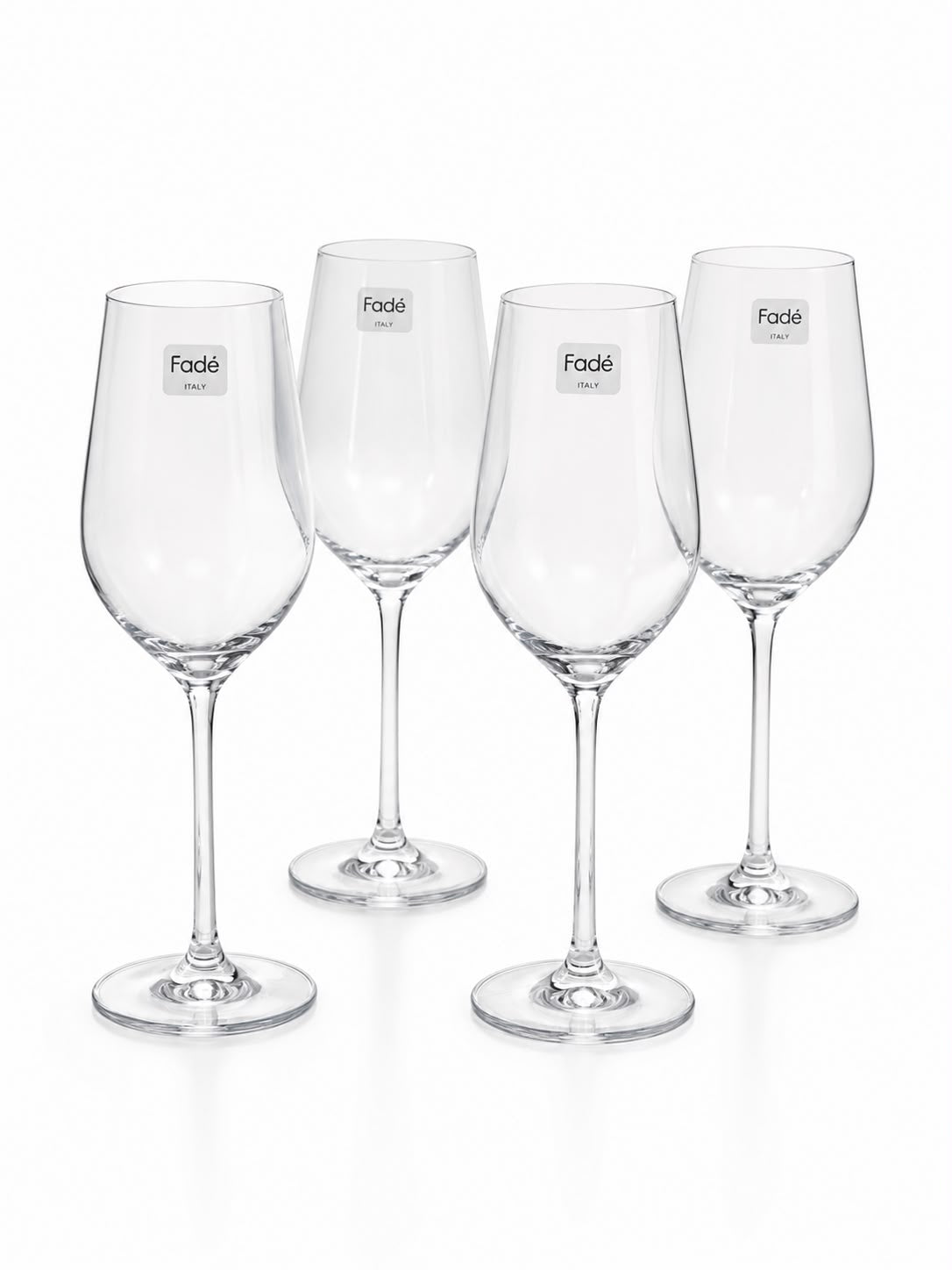 Set 6 Flute  in Vetro Trasparente - Fade