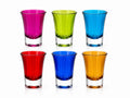 Set di 6 Bicchierini da Liquore in Vetro Colorato - Cristalleria Gi&Gi