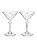 Set di 6 Bicchieri Martini in Melamina Trasparente - Baci Milano