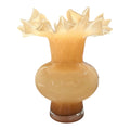 Vaso in Vetro dal  Frastagliato 30 h cm - L'Arte di Nacchi