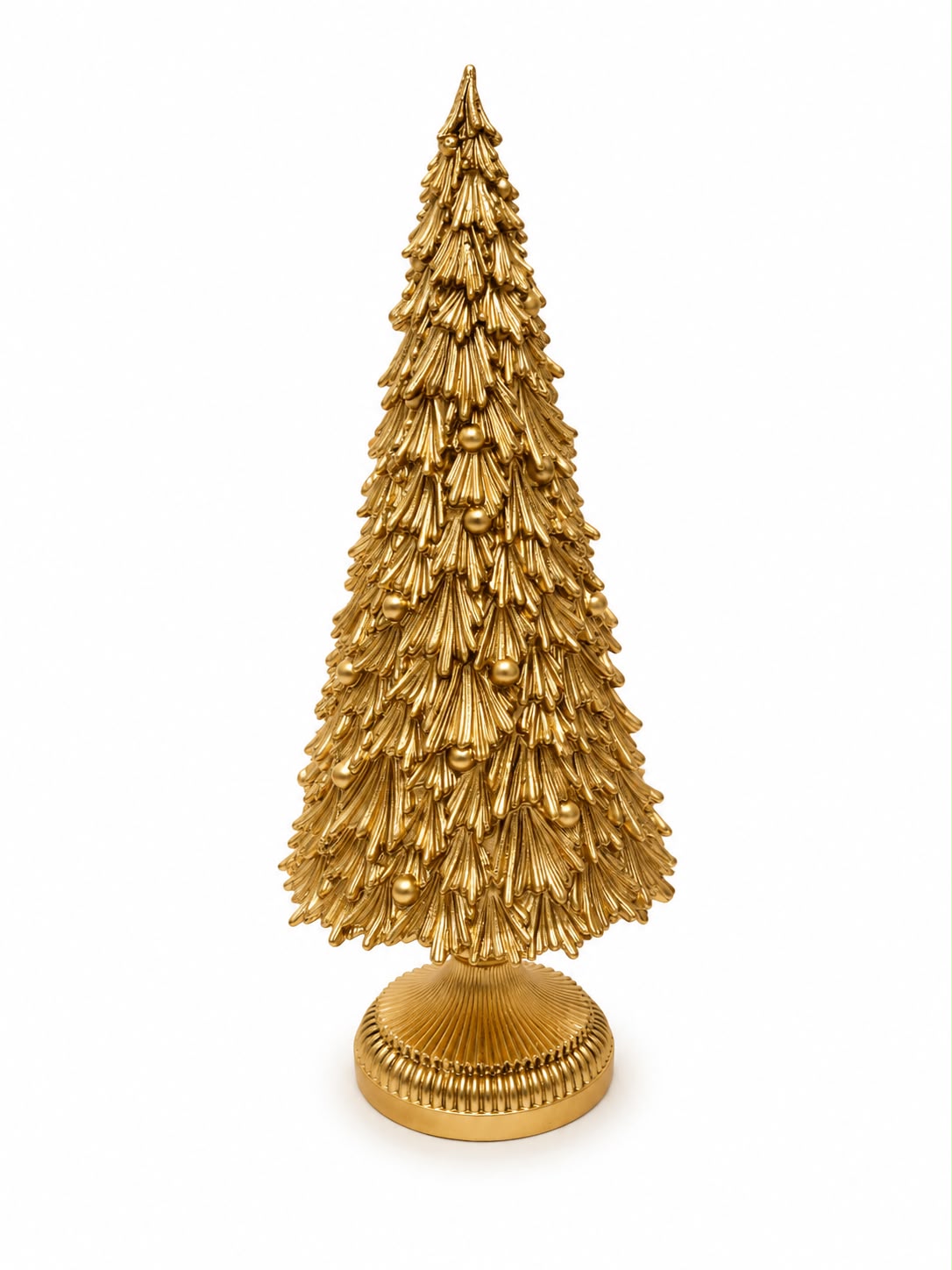 Alberello Decorativo in Resina Oro 30 h cm - L'Arte di Nacchi